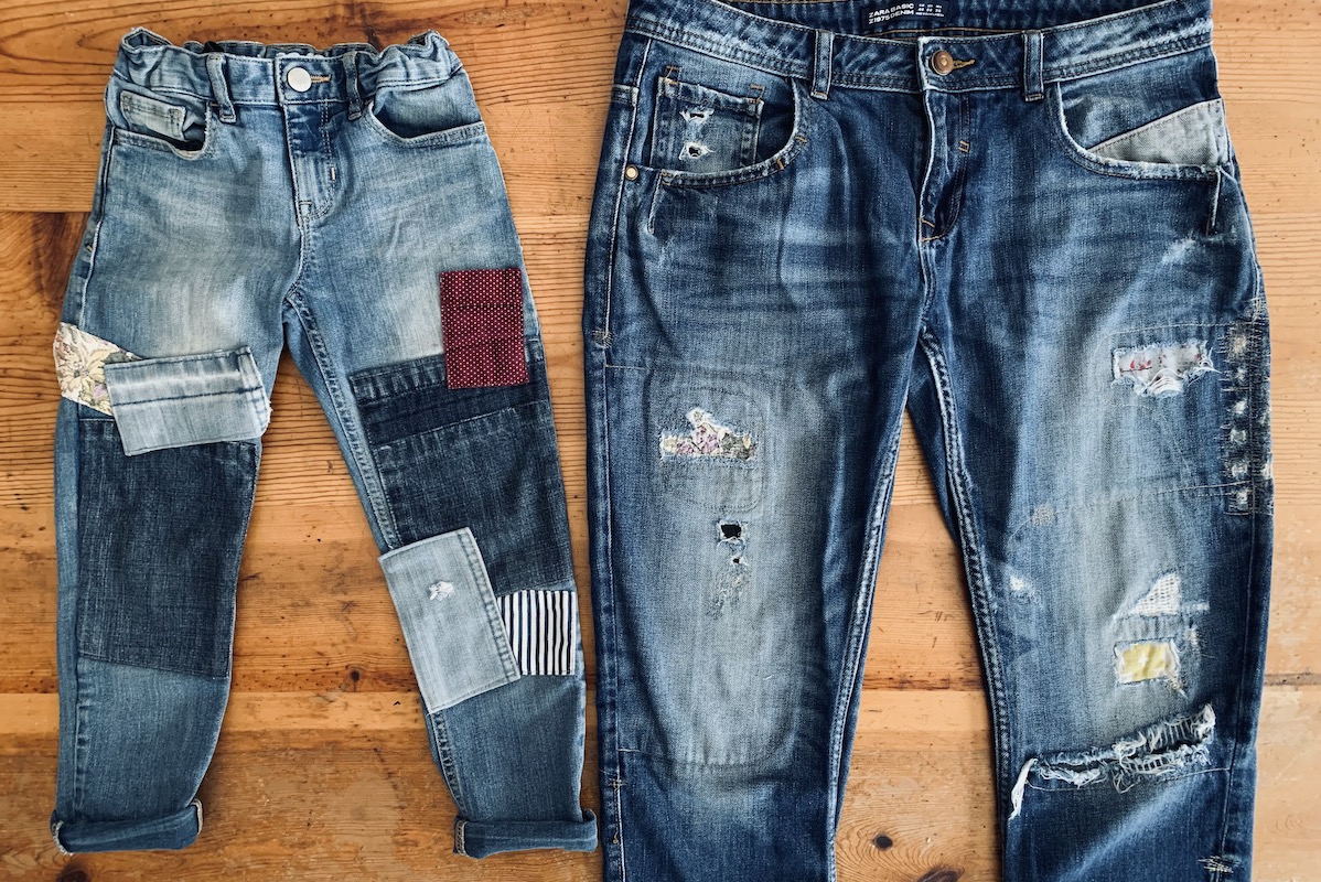 Two Ways To Add Multi Patches On Jeans